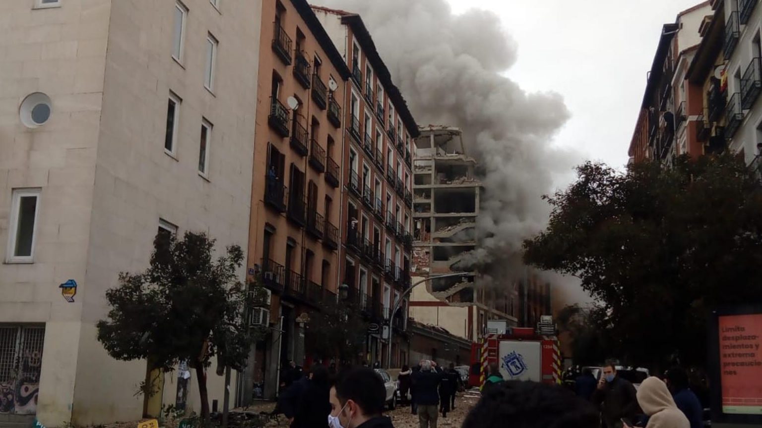 La Audiencia de Madrid cierra el caso de la explosión en calle Toledo