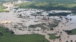 Las inundaciones dejan siete muertos y miles personas sin hogar en Brasil