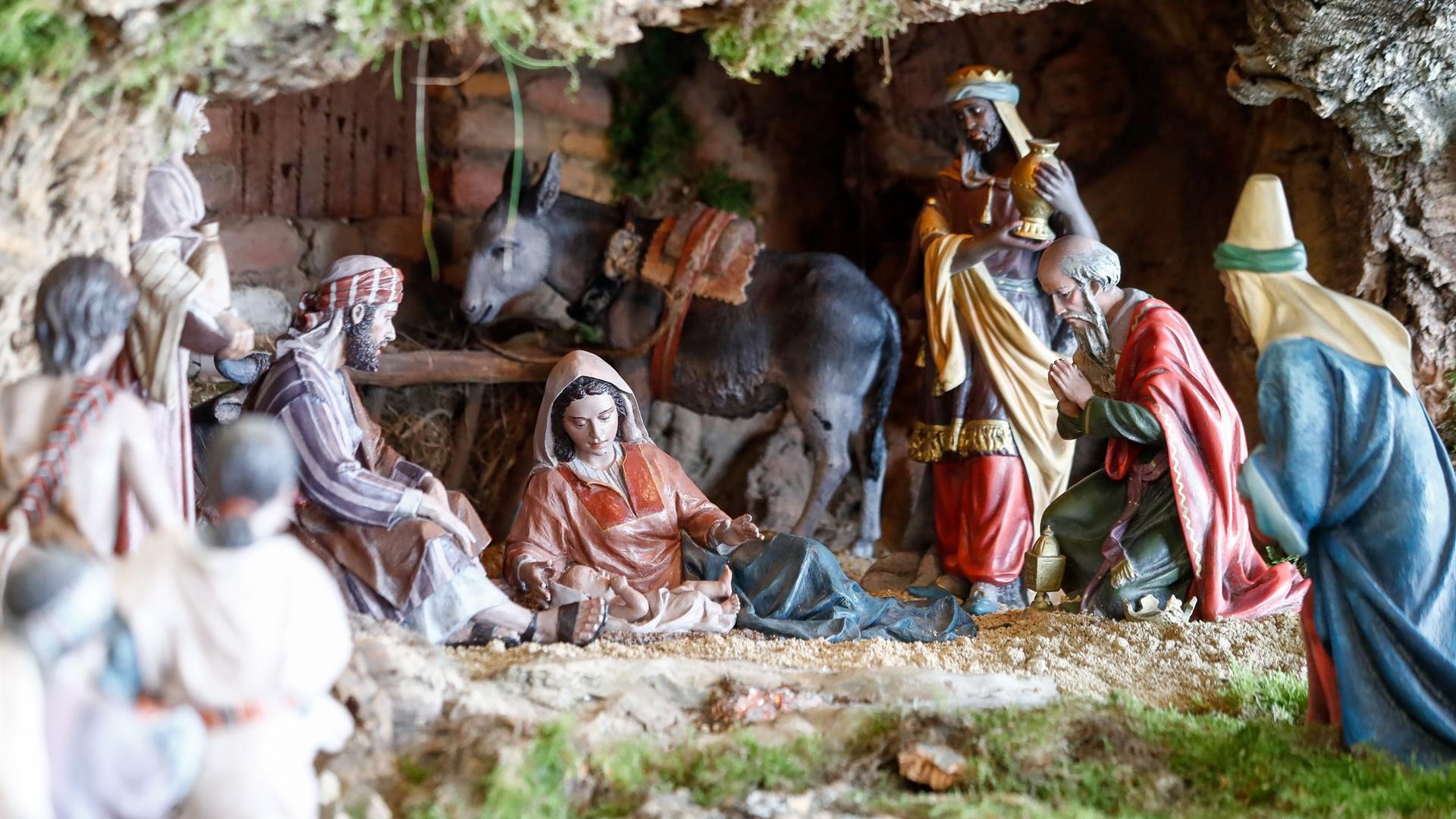 La tradición de los belenes se recupera un año más en el día de Nochebuena