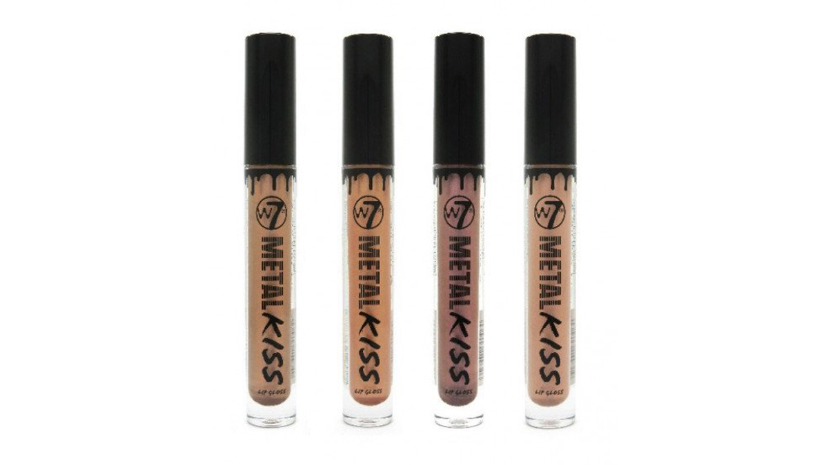 Labiales en tonos nude de W7 (PVP: 2.50€ / unidad)