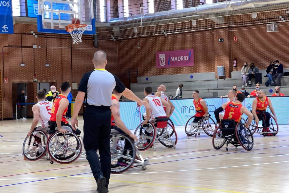 La selección española masculina vuelve a vencer en el Europeo de baloncesto en silla de ruedas