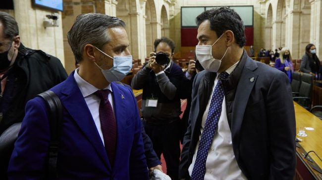 El consejero de Hacienda de Andalucía propone un adelanto electoral por razones «presupuestarias»