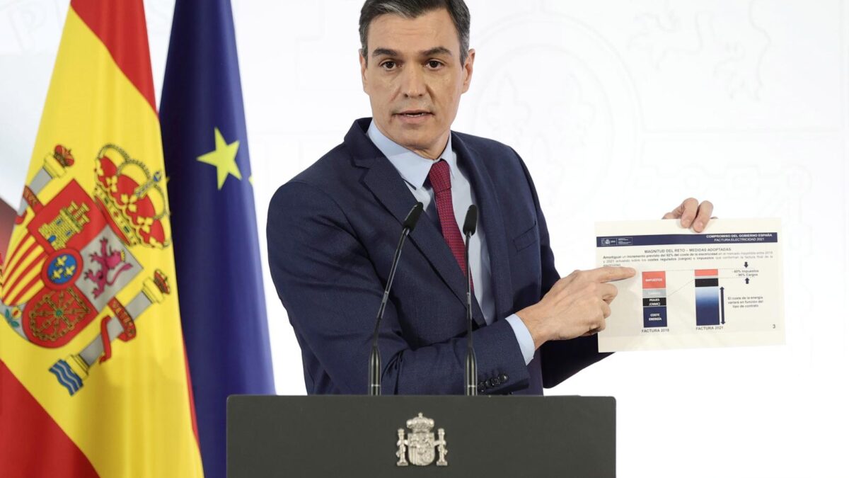 Se apaga el foco de Sánchez: ninguna empresa opta al contrato de iluminación de sus ruedas de prensa