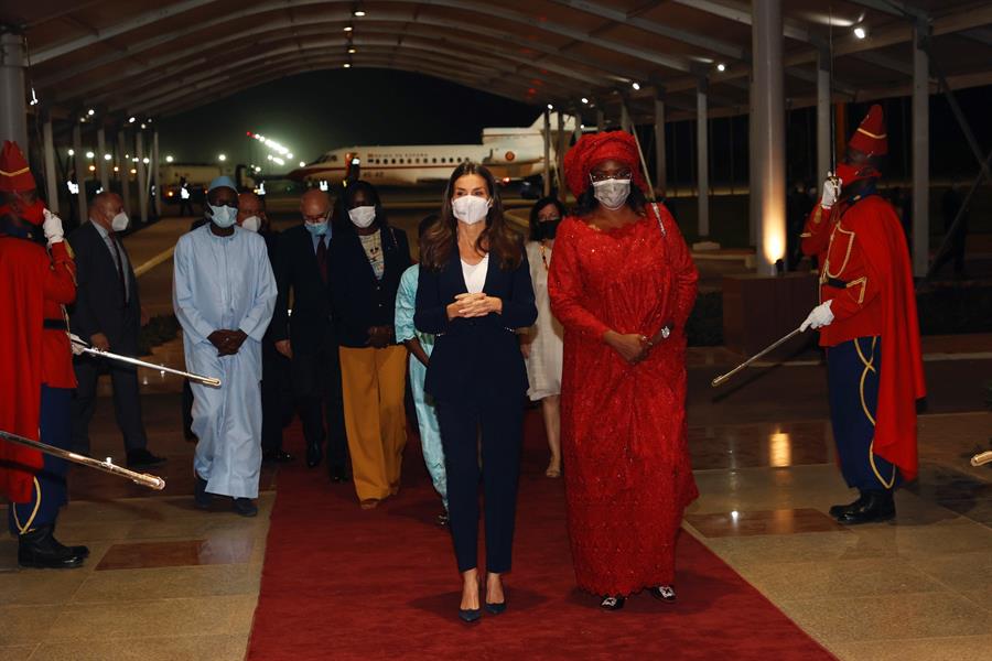 La reina Letizia llega a Senegal para inaugurar el Instituto Cervantes