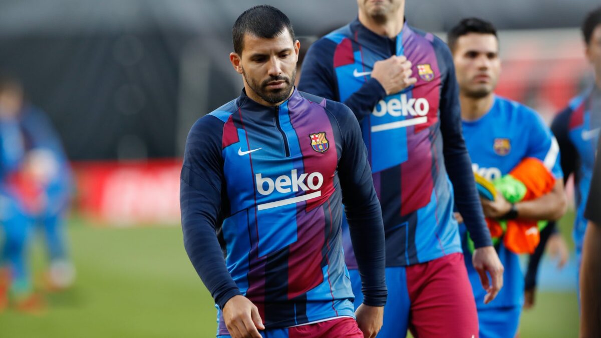 Agüero confirma que deja el fútbol por sus problemas cardíacos