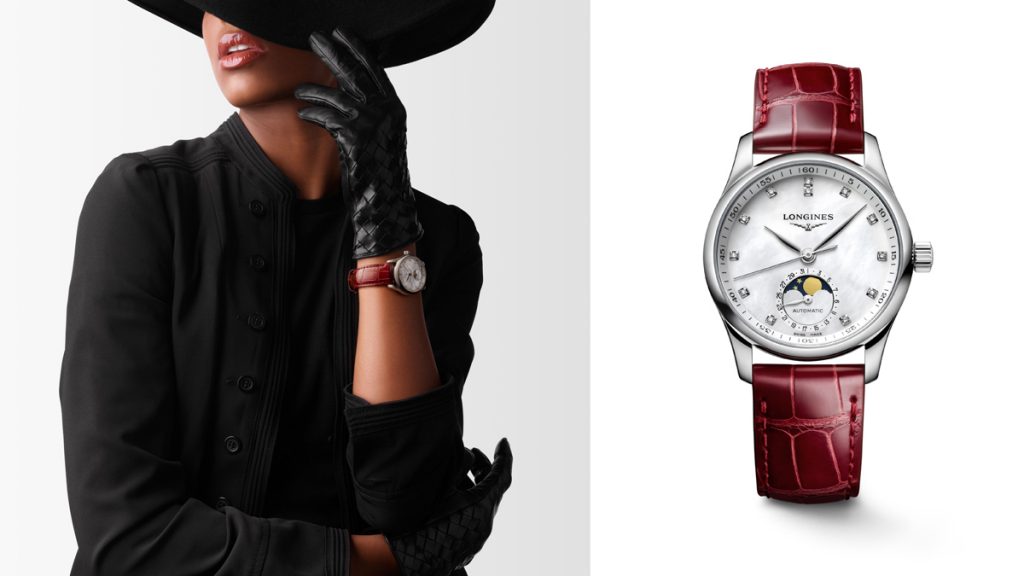 Reloj The Longines Master Collection con correa roja. PVP: 2.610€