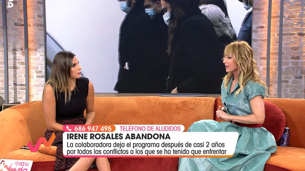 Irene Rosales anunciaba, el pasado 11 de julio, que dejaba la televisión (Mediaset)