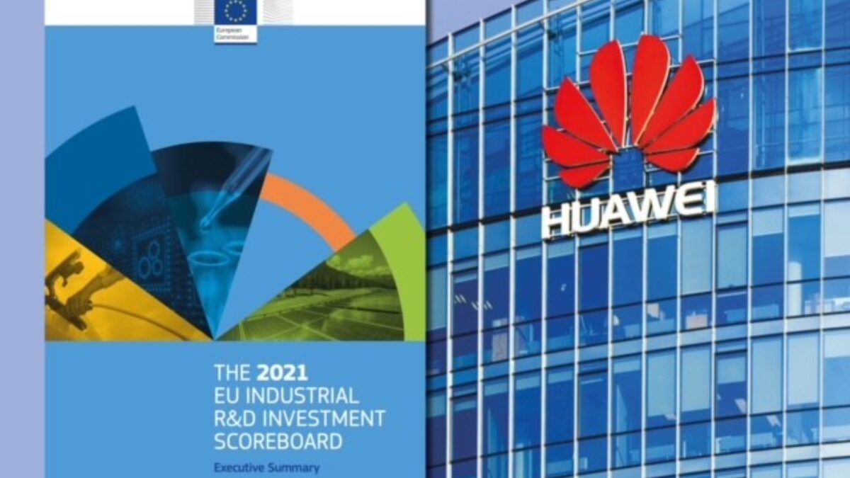 La Unión Europea sitúa a Huawei como el segundo mayor inversor en I+D del mundo