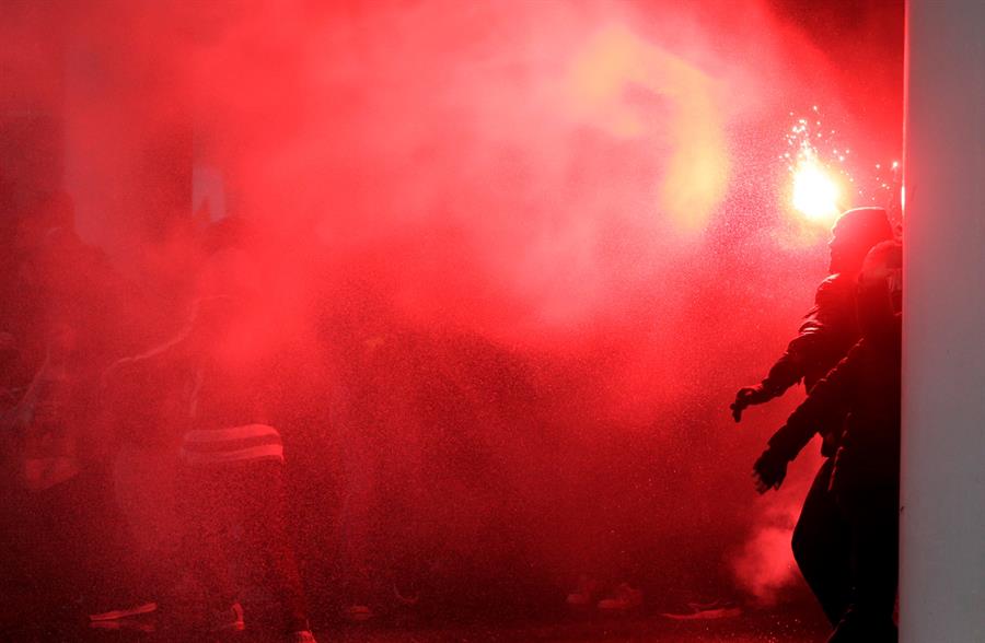 Unas 8.000 personas se manifiestan en Bruselas contra las medidas anticovid