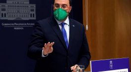 El presidente de Asturias, Adrián Barbón, positivo en covid