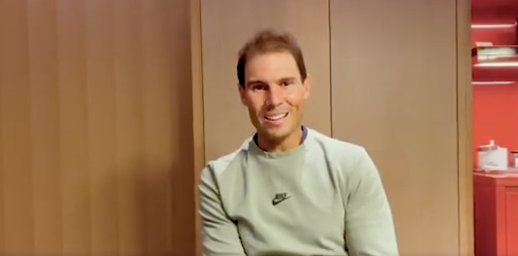 Rafa Nadal felicita la Navidad a las Fuerzas Armadas y agradece su «gran trabajo»