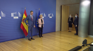 La UE da el visto bueno al pago de 10.000 millones del primer tramo de fondos UE para España