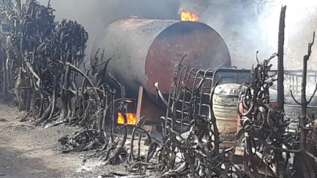 (VÍDEO) Al menos 61 muertos en el norte de Haití en una explosión de un camión cisterna