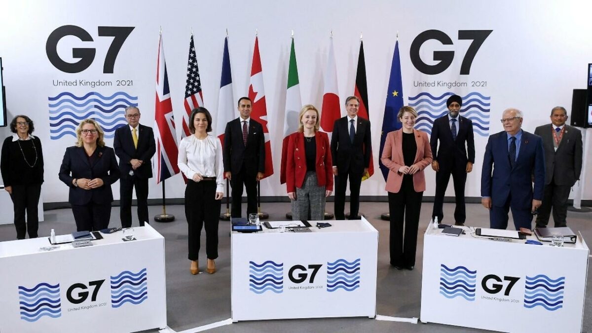 El G7 eleva el tono de su advertencia a Rusia: «Una invasión a Ucrania  tendría consecuencias enormes y un alto coste»