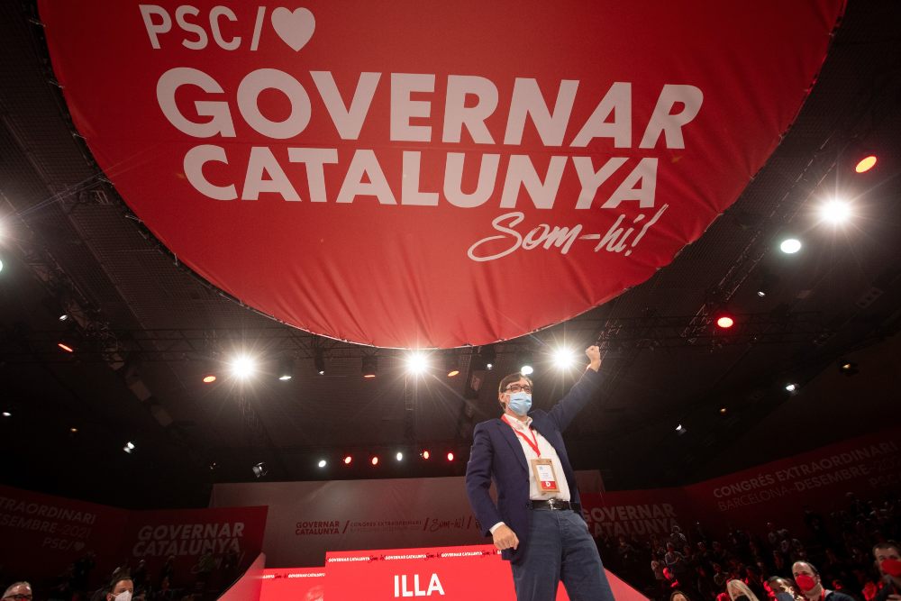 Salvador Illa, proclamado primer secretario del PSC en sustitución de Iceta