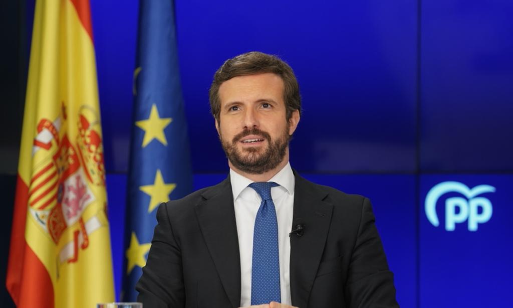 Casado avisa de que la UE obligará a Sánchez al desbloqueo de la negociación del CGPJ