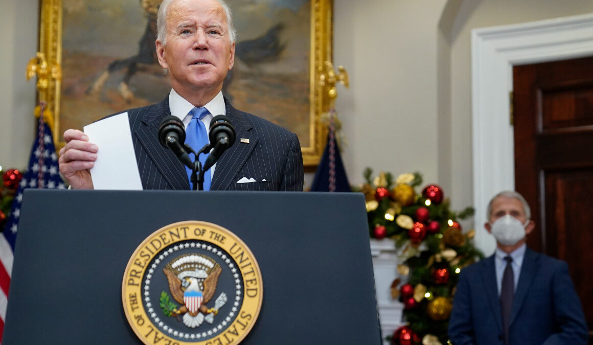 Biden afirma que los supermercados de EE.UU. estarán «abastecidos» en Navidad