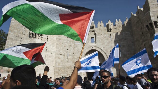 Israel y Palestina negocian un "nuevo horizonte" para solucionar el conflicto entre ambos