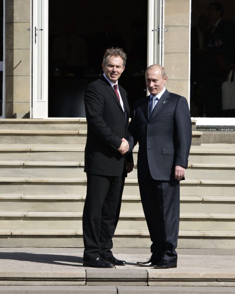 Tony Blair y Vladimir Putin, los comensales más 'incómodos' para los que ha cocinado Gordon Ramsay (Gtres)