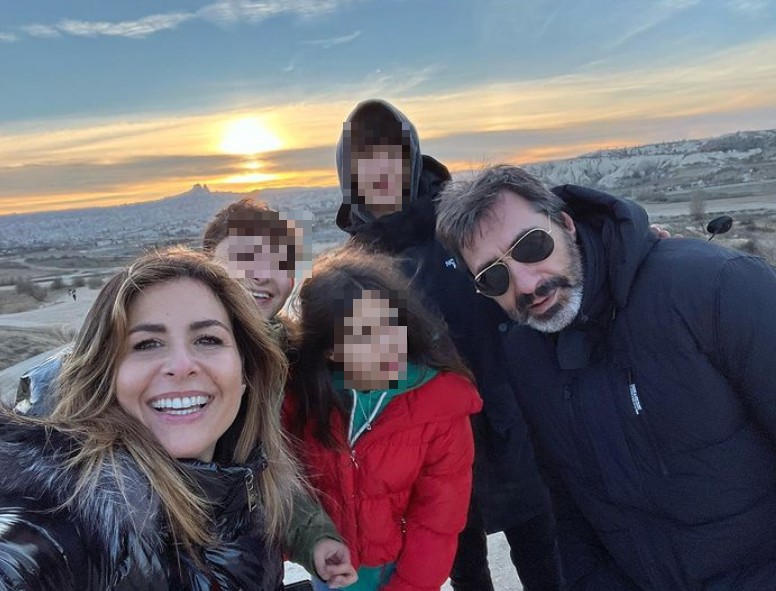 Nuria Roca y Juan del Val han viajado a Turquía junto a sus tres hijos (@nuriarocagranell)