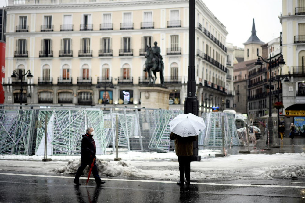 Las heladas intensas predominarán este domingo en buena parte de España