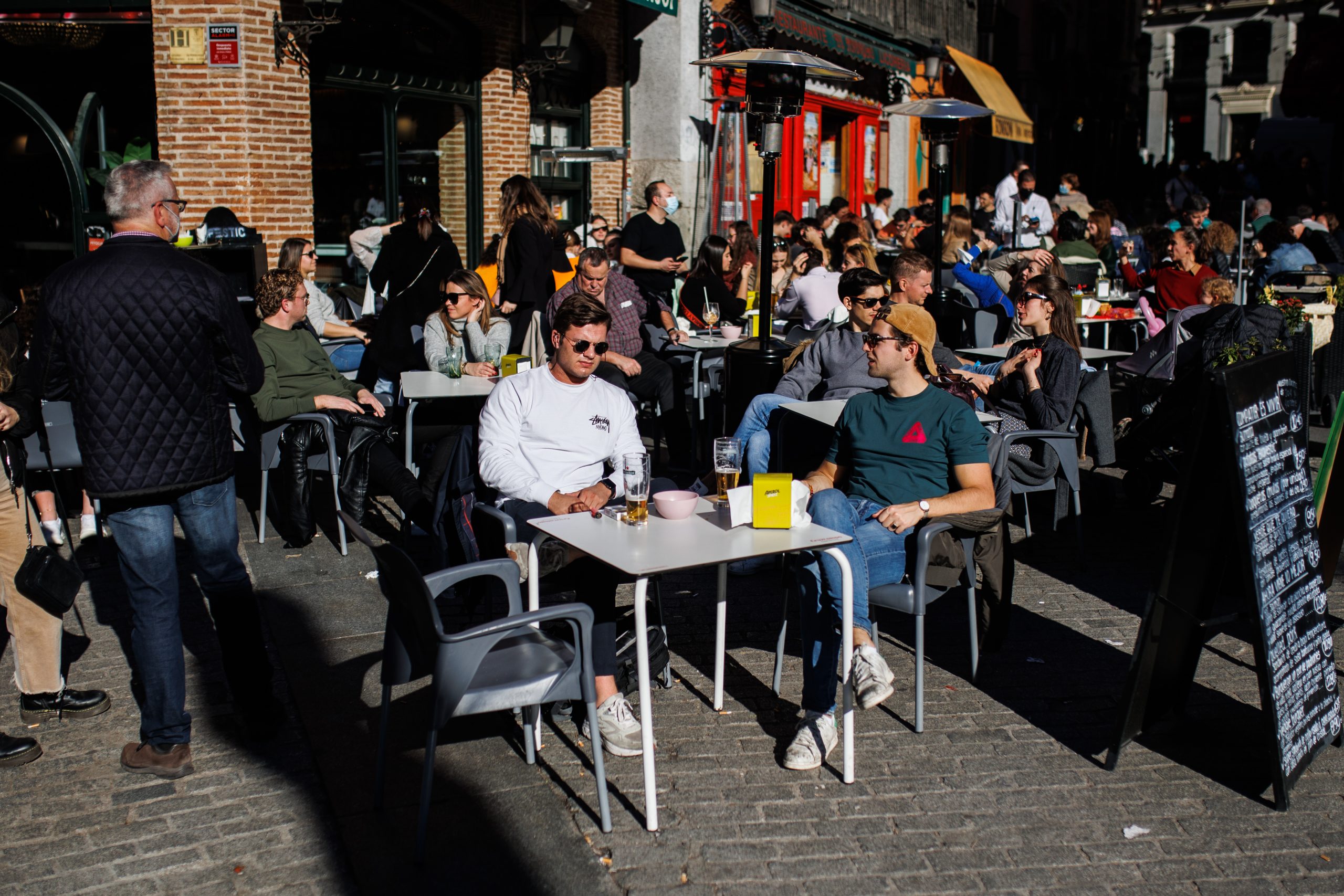 Consulte aquí las terrazas covid de Madrid que podrían desaparecer calle por calle