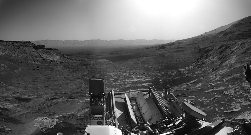 El Curiosity Rover llega a un nuevo escenario en Marte