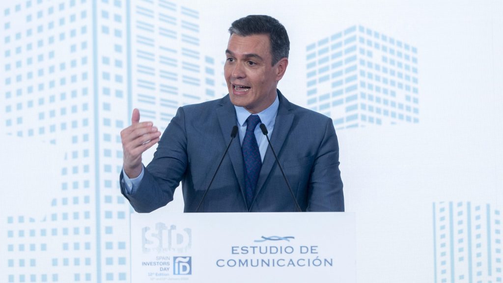 El presidente del Gobierno, Pedro Sánchez, clausura la XII edición del Spain Investors Day (SID), encuentro de referencia de los inversores en España.