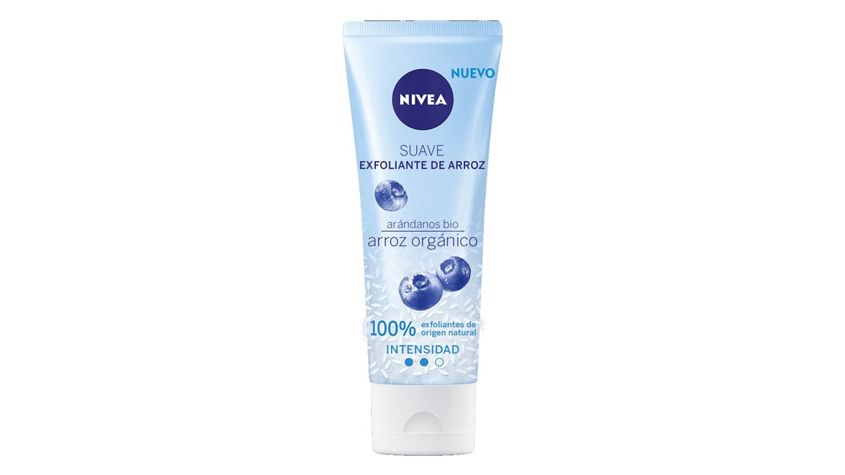 Exfoliante suave con arroz de Nivea (PVP: 5.95€)