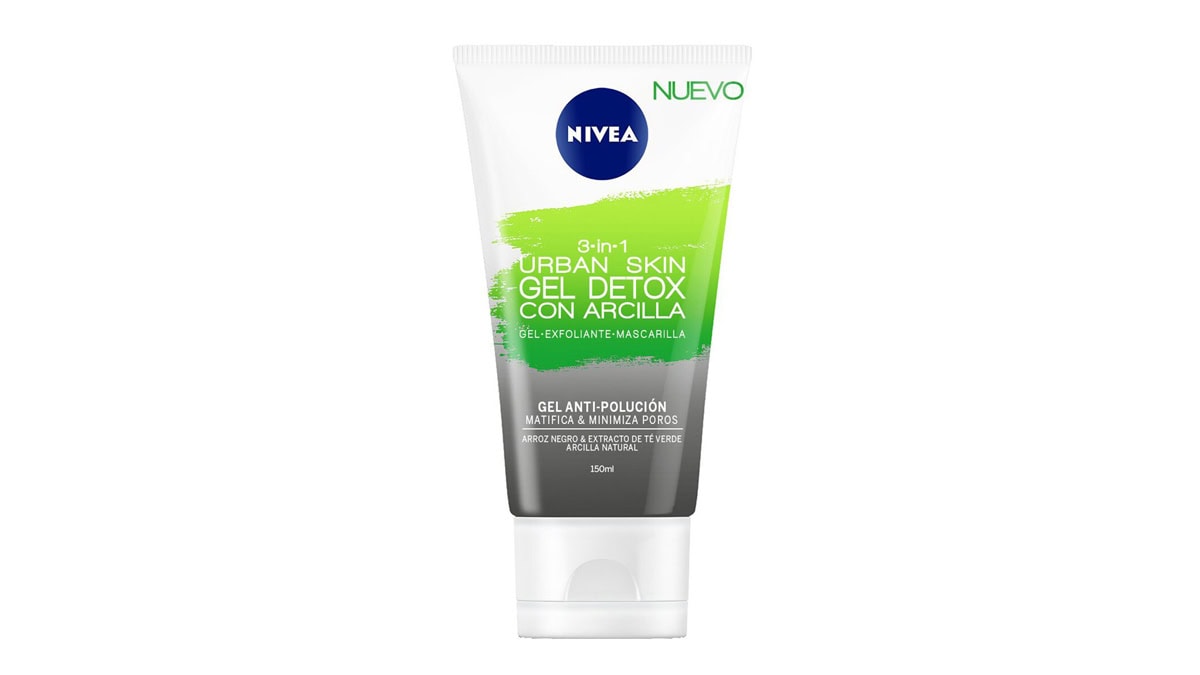 Gel detox con arcilla de Nivea (PVP: 4.30€)