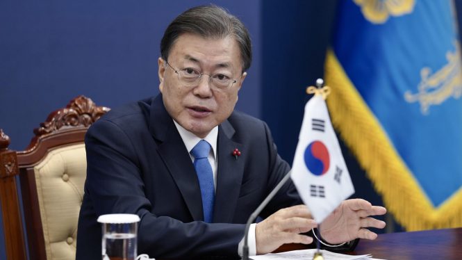 El presidente de Corea del Sur asegura que buscará «un camino irreversible hacia la paz» con Corea del Norte