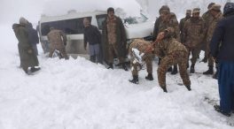 Una fuerte nevada en Pakistán deja 22 muertos y miles de afectados