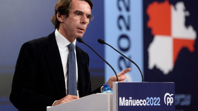 Aznar lanza un claro mensaje a Casado: la cuestión no es «ganar para que vaya no sé quién a la Moncloa»