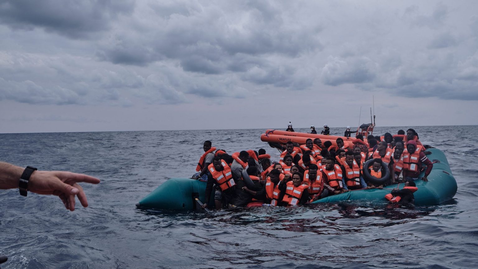Cada día, cinco inmigrantes murieron en el Mediterráneo en 2021
