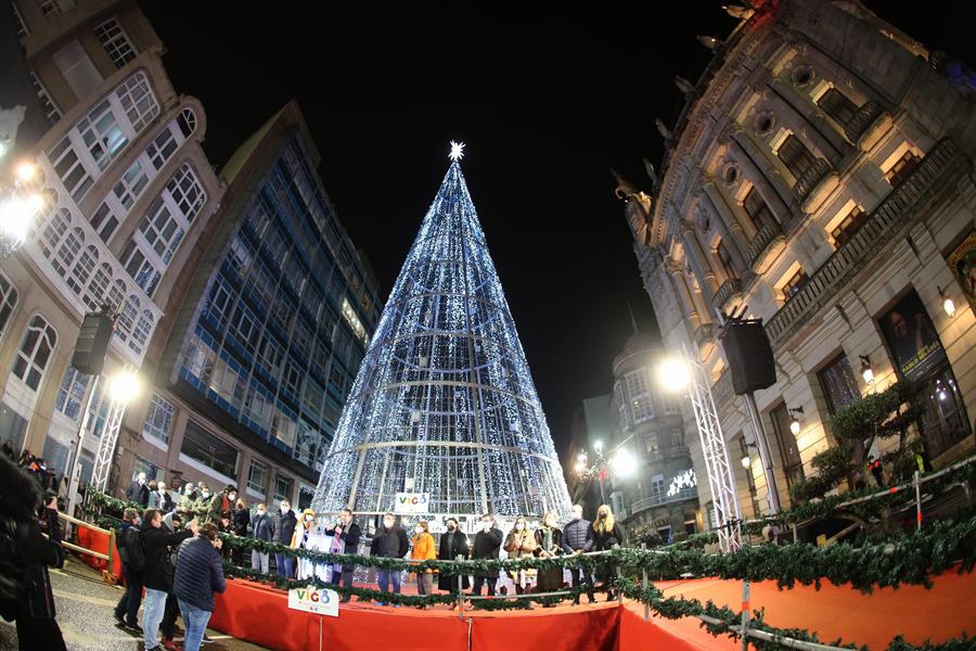 Vigo pone fin a las Navidades más largas del mundo