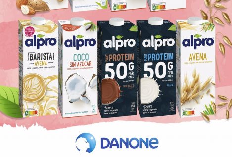 La leche vegetal ‘Alpro’ (Danone), la marca que más crece en España en el último año