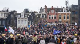 Una manifestación en Ámsterdam contra las restricciones deja 30 detenidos