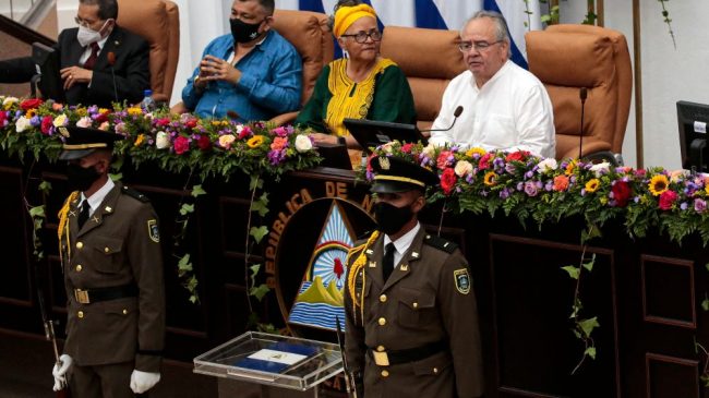 Nicaragua inaugura las sesiones de parlamento que apoyará el cuarto mandato de Ortega