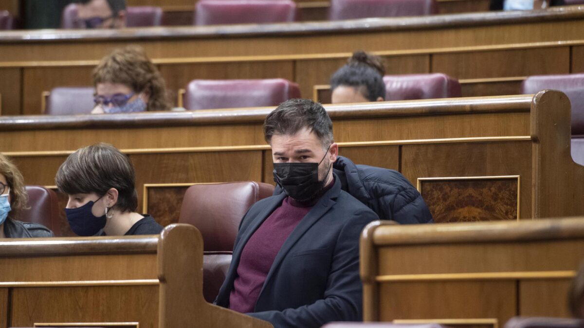 Rufián niega que el Gobierno hablara con ERC sobre la reforma laboral: «Se limitan a presionar el entorno del partido»