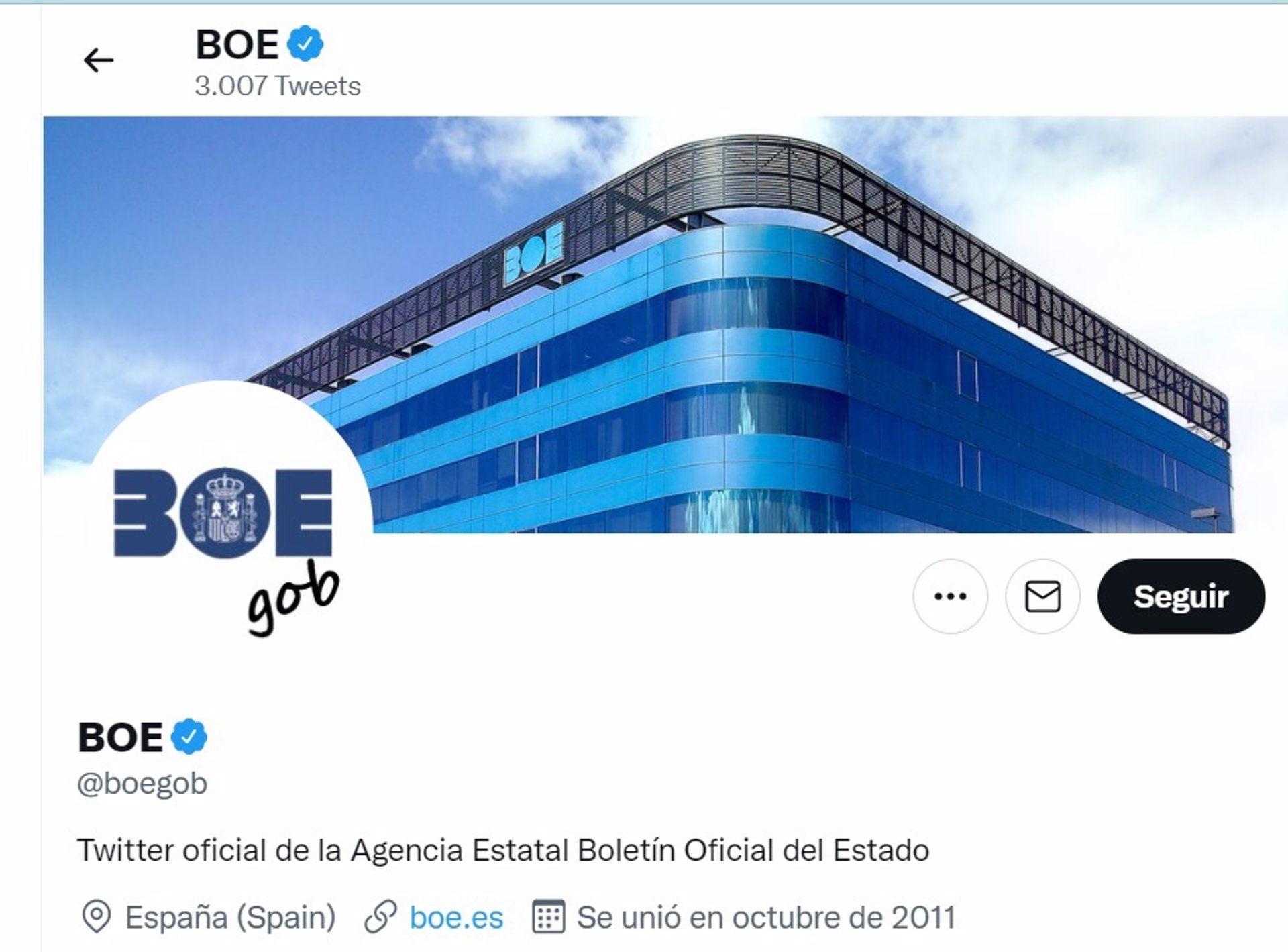 El BOE cancela sus apuntes diarios en Twitter tras el bloqueo de su cuenta