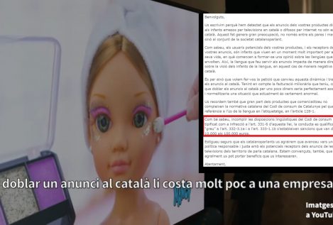 La 'ONG del catalán' amenaza a Famosa, Mattel y Bizak con multas de hasta 100.000 euros por no usar el catalán