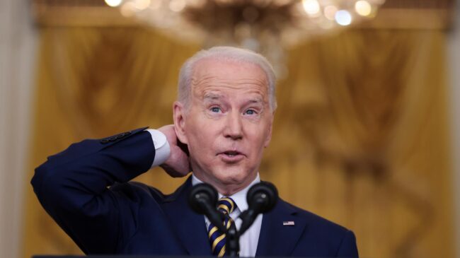 Biden asegura que se presentará a la reelección y siembra dudas sobre su respuesta a una posible invasión de Rusia de Ucrania