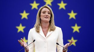 La conservadora Roberta Metsola, nueva presidenta de la Eurocámara