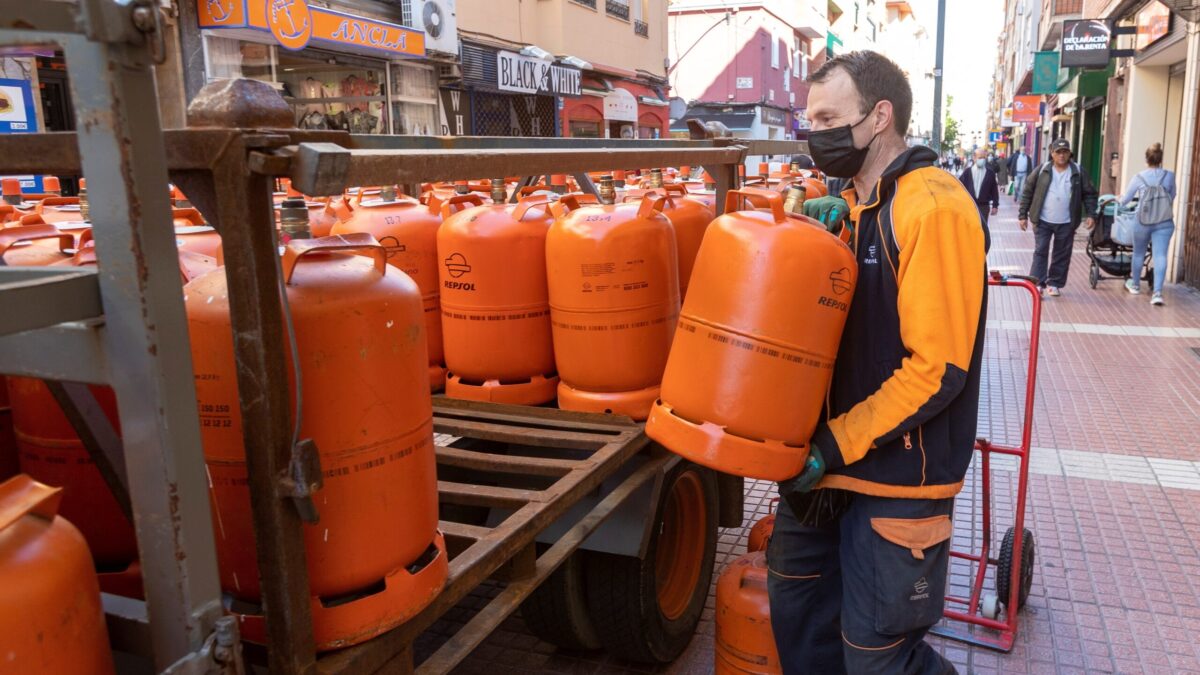 Entra en vigor la nueva tarifa de la bombona de butano con una subida del 4,9%