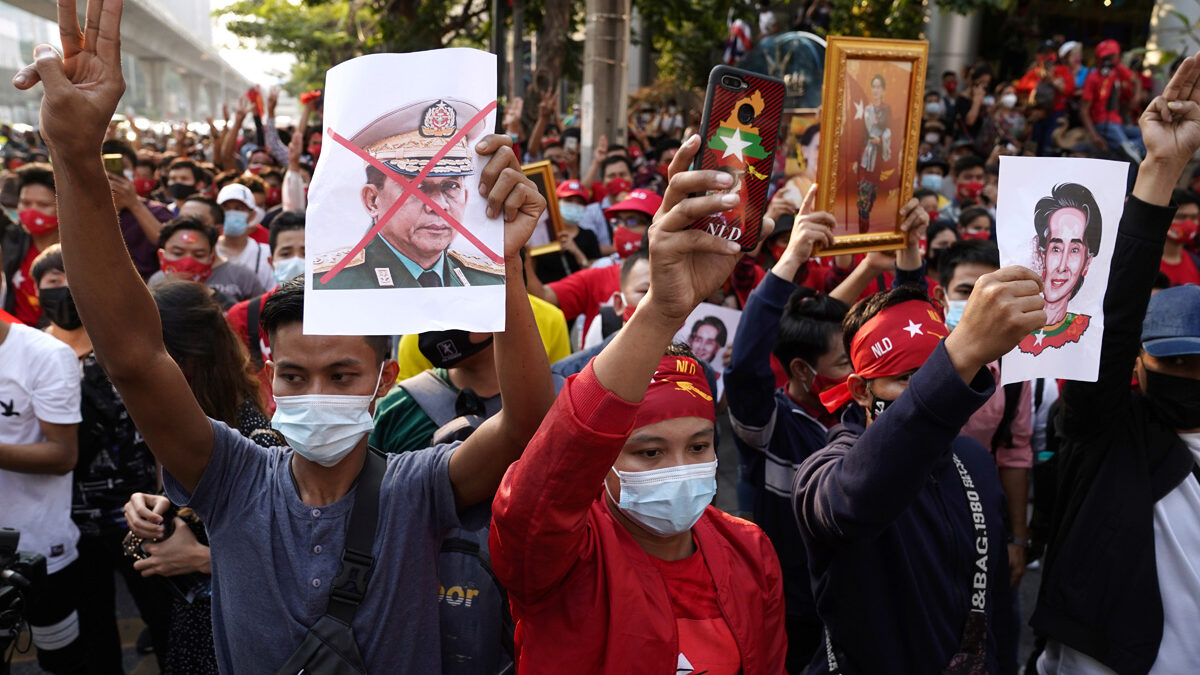 La ONU pide respetar los derechos humanos en Myanmar en el primer aniversario del golpe