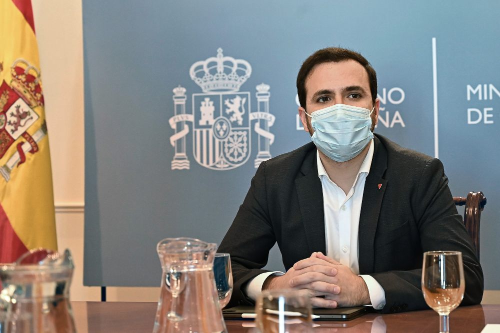 Alberto Garzón da positivo por covid-19 y cancela su agenda