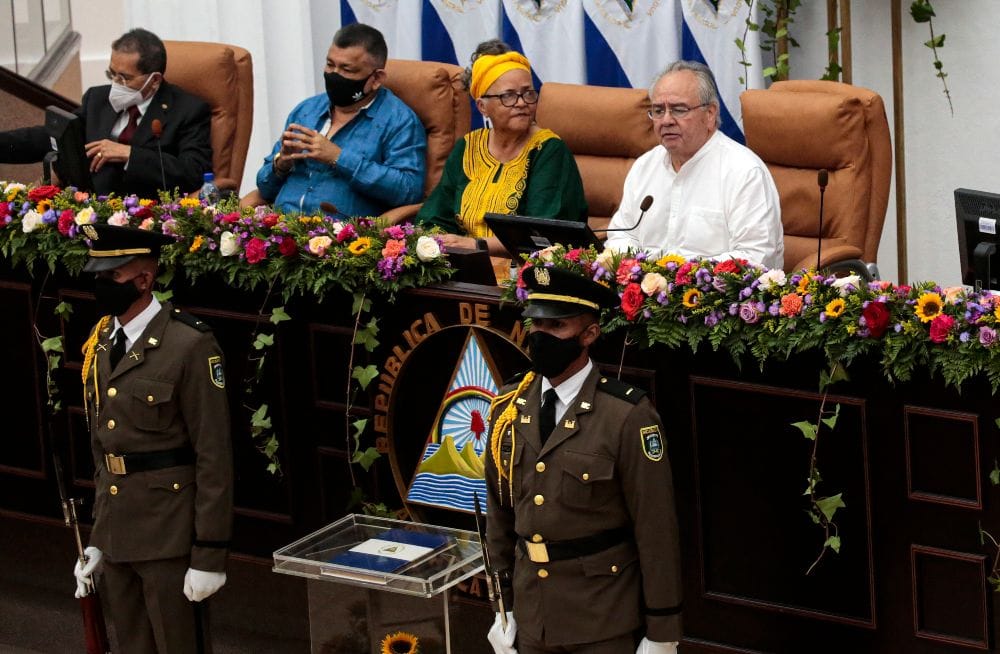 Nicaragua inaugura las sesiones de parlamento que apoyará el cuarto mandato de Ortega