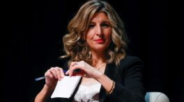 (VÍDEO) Yolanda Díaz, sorprendida por los gritos de un espontáneo en pleno acto: "¡Váyase con la patronal!"
