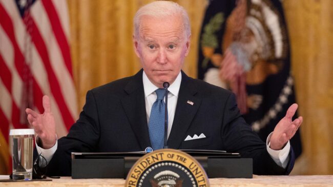 Biden asegura que no tiene "intención" de desplegar fuerzas de Estados Unidos o de la OTAN en Ucrania