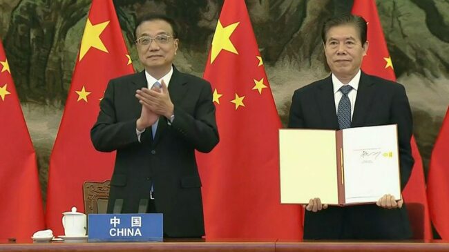 Entra en vigor la RCEP, el mayor tratado de libre comercio del mundo liderado por China